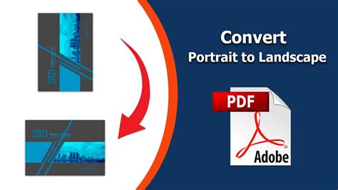 how to rotate pdf in adobe acrobat|Change PDF orientation from landscape to portrait.